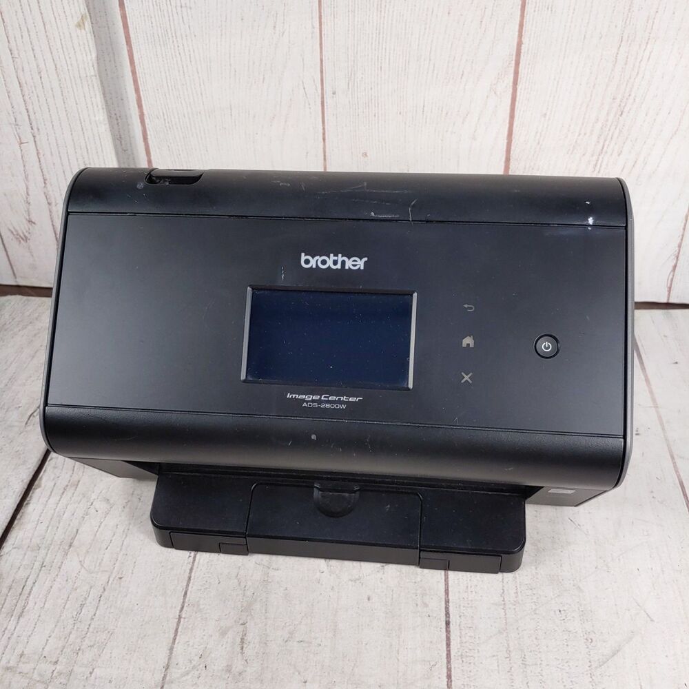 Brother ADS-2800W Image Center Wireless Desktop Document Scanner - TESTED WORKS